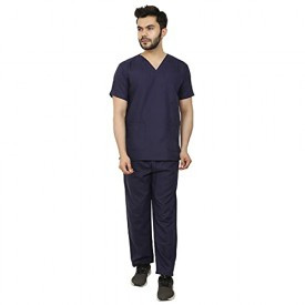 Unisex Scrub Suit Surgical V Neck 2 Pocket