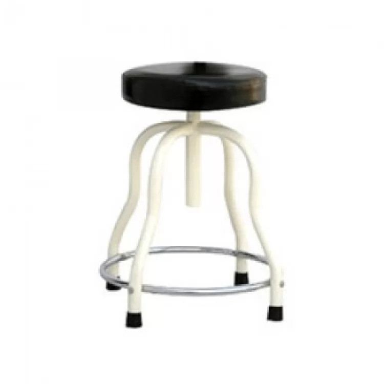 Patient Stool with 4 Legs and Cushioned Top Rotati