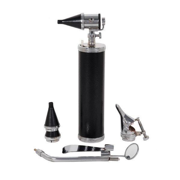 Battery ENT Set with Black Handle, For Hospital