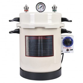 Dental Autoclave Cooker Type with Timer, Powder Coated 10LTR