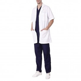 Doctor Lab Coat Half Sleeve Premium Cotton